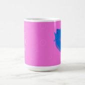 Flounder Blickt immer auf die helle Seite Kaffeetasse (Mittel)