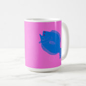 Flounder Blickt immer auf die helle Seite Kaffeetasse (VorderseiteRechts)