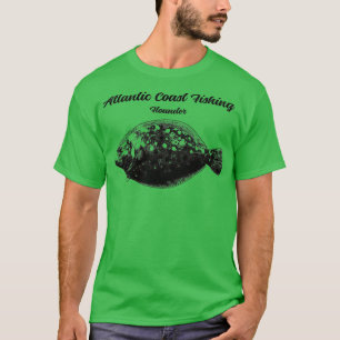 Flounder Fish Fisherman T-Shirt