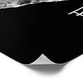 Flounder Study print "SEHR POPULAR" Poster (Ecke)