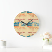 Flour Bags Große Wanduhr (Zuhause)