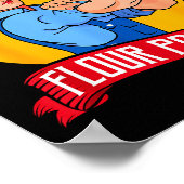 Flour Wer - Funny Baking &amp; Pastry Baker - Baki Poster (Ecke)