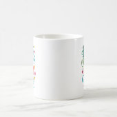Flourish Dream Thrive Motivational  Kaffeetasse (Mittel)
