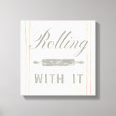 Floursack Kitchen V Leinwanddruck (Vorderseite)