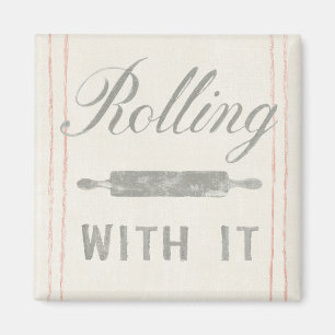 Floursack Kitchen V Magnet