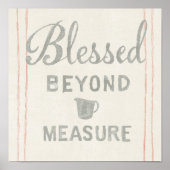 Floursack Küche VI Poster (Vorne)