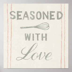 Floursack Küche VII Poster