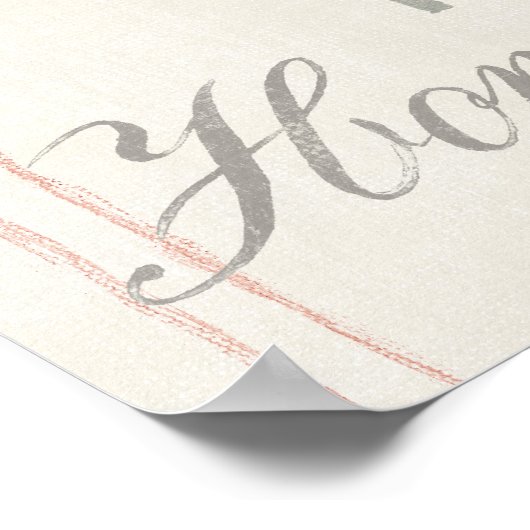 Floursack Küche VIII Poster (Ecke)