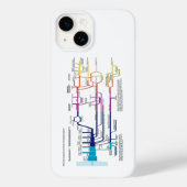 Flow Chart USA Case-Mate iPhone Hülle (Rückseite)