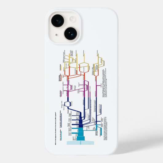 Flow Chart USA Case-Mate iPhone Hülle (Rückseite)