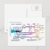 Flow Chart USA Postkarte (Vorne/Hinten)