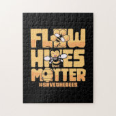 Flow Hives Matter Bees Puzzle (Vertikal)
