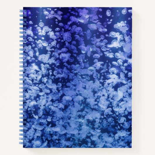 Flow – Jellyfish Notebook for Calm Thinking Notizblock (Vorderseite)