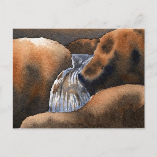 "Flow" - Länderstraßen Postkarte (Vorderseite)