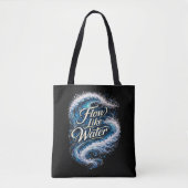 Flow Like Water Tasche (Vorderseite)