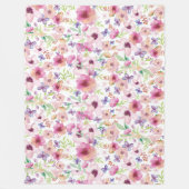 Flow - LONDON - Grosses Vliesschwarz Fleecedecke (Vorderseite)