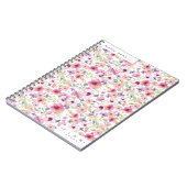 Flow - LONDON - Personalisiertes BlumenNotebook Notizblock (Linke Seite)