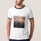Flow Mit Dem Leben Akzeptanz T-Shirt (Vorderseite)