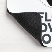 Flow Over Force Yin Yang Yoga Lance Apparel _2 Mousepad (Ecke)