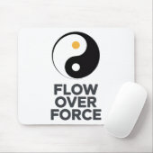 Flow Over Force Yin Yang Yoga Lance Apparel _2 Mousepad (Mit Mouse)