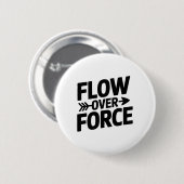 Flow Over Force Yin Yang Yoga Lance Bekleidung _1 Button (Vorne & Hinten)