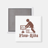 Flow Rida Magnet (Vorderseite/Rückseite)