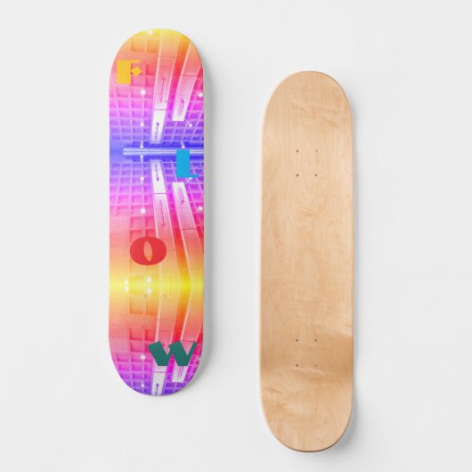 Flow Skateboard (Vorderseite)