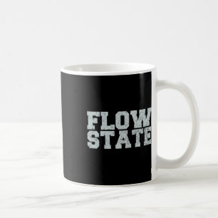 Flow-Staat - Vintager Staat mit gestörtem Durchflu Kaffeetasse