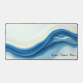 Flow State Zen Kinetic Art Office Schreibtischunterlage (Vorderseite)