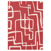 Flow Task Red White Klemmbrett (Rückseite)