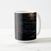 Flow - Tiefe Gewässer Kaffeetasse (VorderseiteRechts)