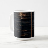 Flow - Tiefe Gewässer Kaffeetasse (Vorderseite Links)