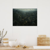 Flow Without Witness Poster (Küche)