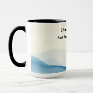 Flow-Zustand Moderne Tiefarbeit Personalisiert Tasse