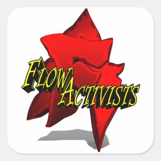 FlowActivists Sticker 2 (Vorderseite)