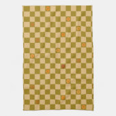 Flowe Checkered Pattern - No. 02 Geschirrtuch (Vertikal)