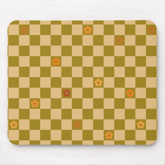 Flowe Checkered Pattern - No. 02 Mousepad (Vorne)