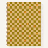 Flowe Checkered Pattern - No. 02 Notizblock (Vorderseite)