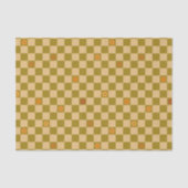Flowe Checkered Pattern - No. 02 Seidenpapier (Vorderseite)
