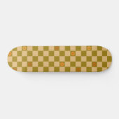 Flowe Checkered Pattern - No. 02 Skateboard (Horizontal)
