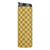 Flowe Checkered Pattern - No. 02 Thermosbecher (Nach rechts gedreht)