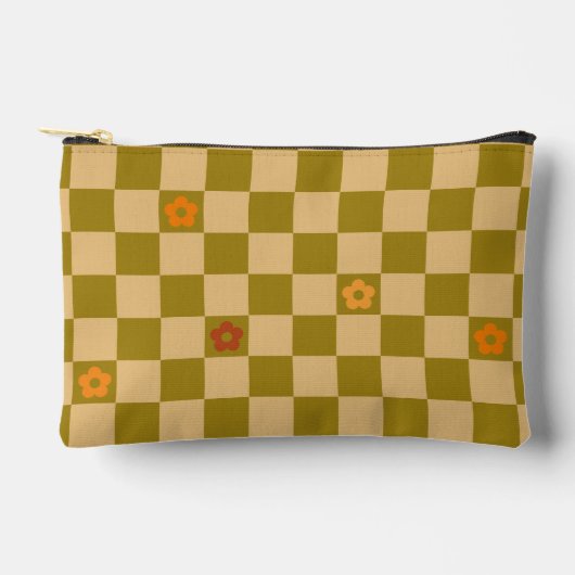 Flowe Checkered Pattern - No. 02 Zubehörtasche (Vorderseite)