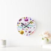 flowe power runde wanduhr (Zuhause)