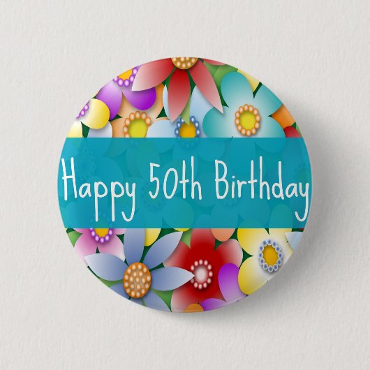 flower50th button (Vorderseite)