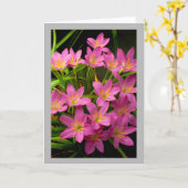 Flower 11 karte (Gelbe Blume)