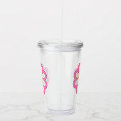 Flower Acryltrinkbecher (Rechts)