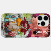 Flower Anime Case-Mate iPhone Hülle (Rückseite (Horizontal))