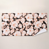 flower art design badehandtuch (Badehandtuch)