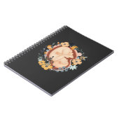 Flower Baby Pregnant Mother Midwife Notizblock (Linke Seite)