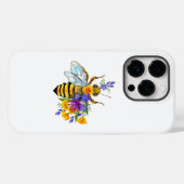 Flower bee with wild plants Case-Mate iPhone hülle (Rückseite (Horizontal))